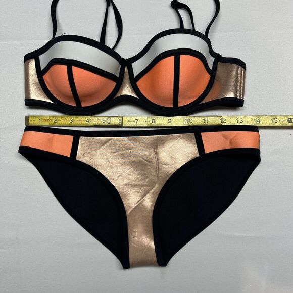 Triangl Neoprene Bikini Two Piece Swimsuit - Picture 7 of 7